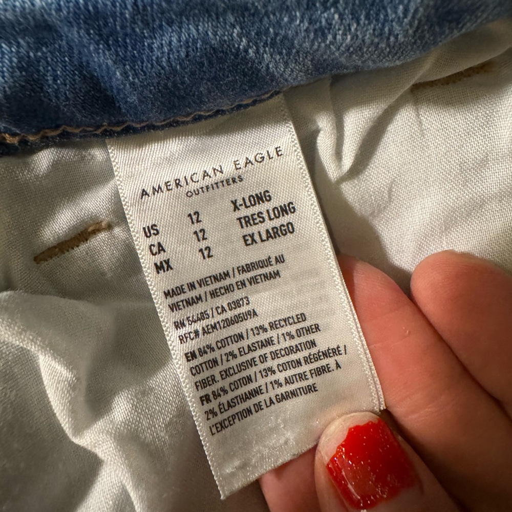 American eagle slight flare jeans